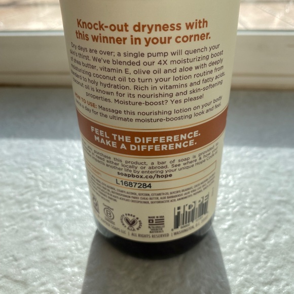 3 Pack - SB Soapbox Hand Lotion, Coconut Milk & Sandalwood 12 Fl Oz Aloe Shea - Picture 3 of 3